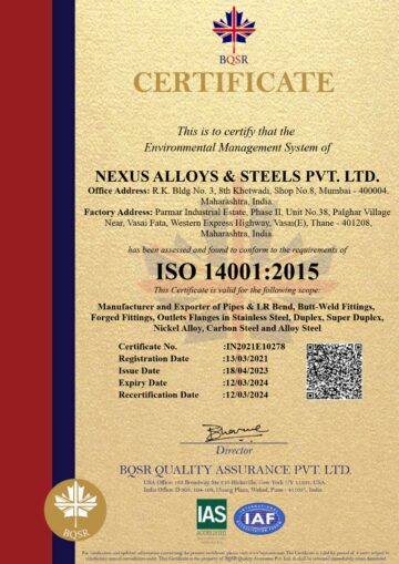 ISO 14001 NEXUS ALLOYS & STEELS PVT. LTD. _page-0001